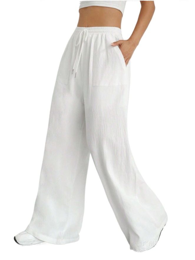 Pantalons pour femmes, couleur unie, élégants, décontractés, mode japonaise, coréenne, européenne et américaine