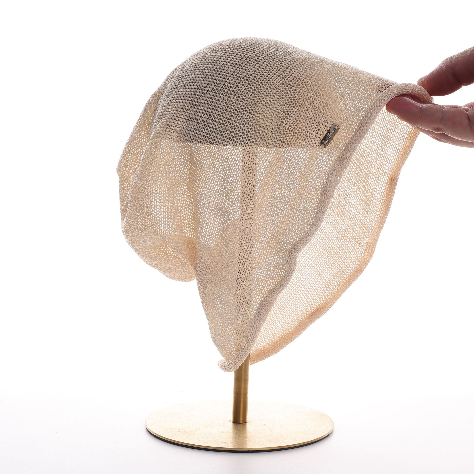 Chapeau ample en lin japonais pour femme - Grand turban extensible et respirant, couvre-chef fin et ample pour une utilisation quotidienne et en extérieur