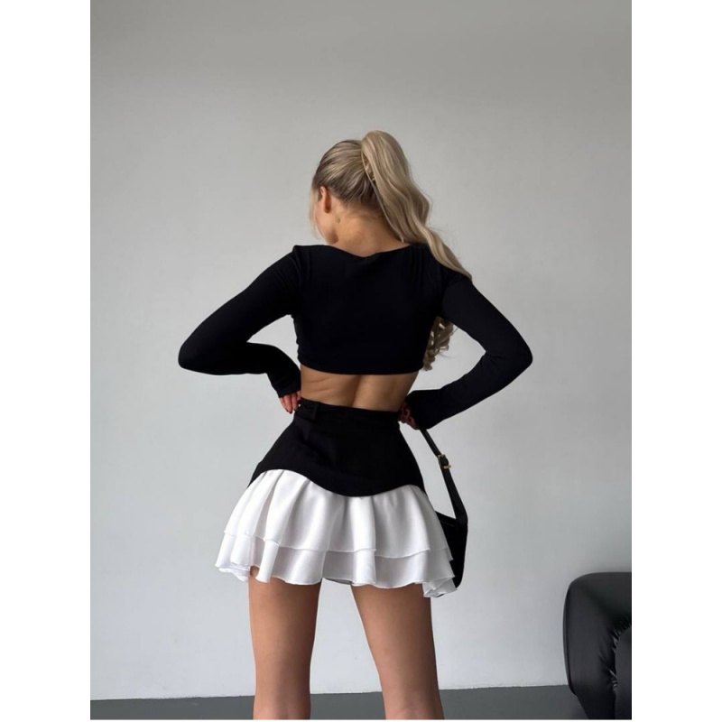 Robe gâteau à volants pour femmes, taille haute, ligne A, Mini jupe Petchwork, nouvelle collection printemps été Y2K, jupes Lady Street Party