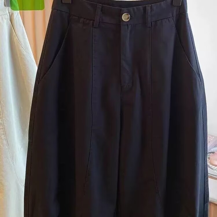 2025 nouvelles femmes pantalons décontractés amples taille haute jambes larges pantalon mode coréenne polyvalent femme costume pantalon droit