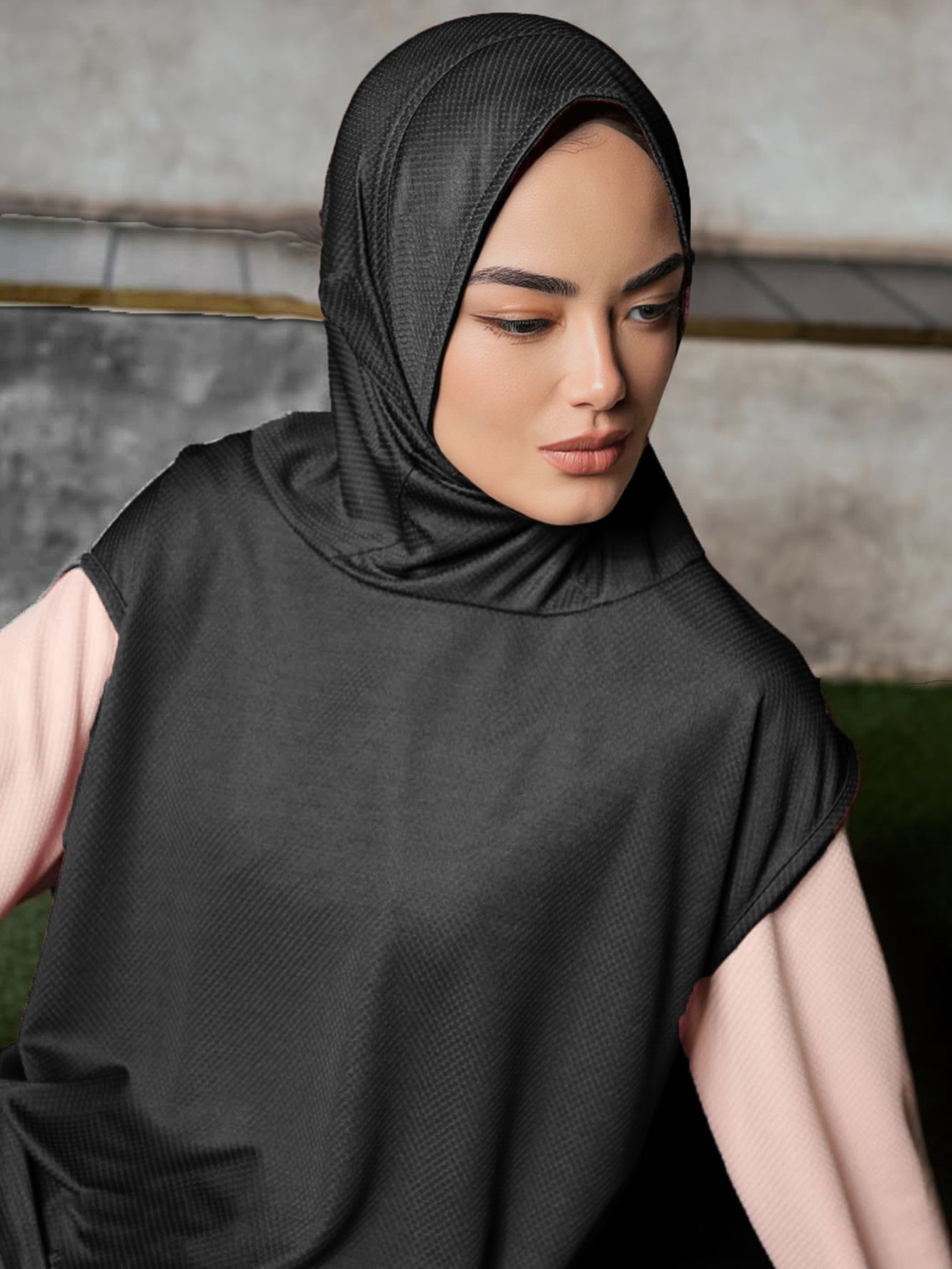 Sous-bonnet de sport instantané à séchage rapide, foulard confortable couvrant le cou, pour femmes musulmanes, idéal pour la gym, le Ramadan et l'Aïd
