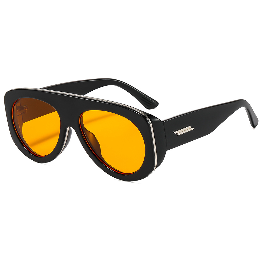 Lunettes de soleil de luxe style punk pour femmes, lunettes de soleil de marque de luxe pour hommes, monture audacieuse, protection UV400, qualité supérieure, style vintage