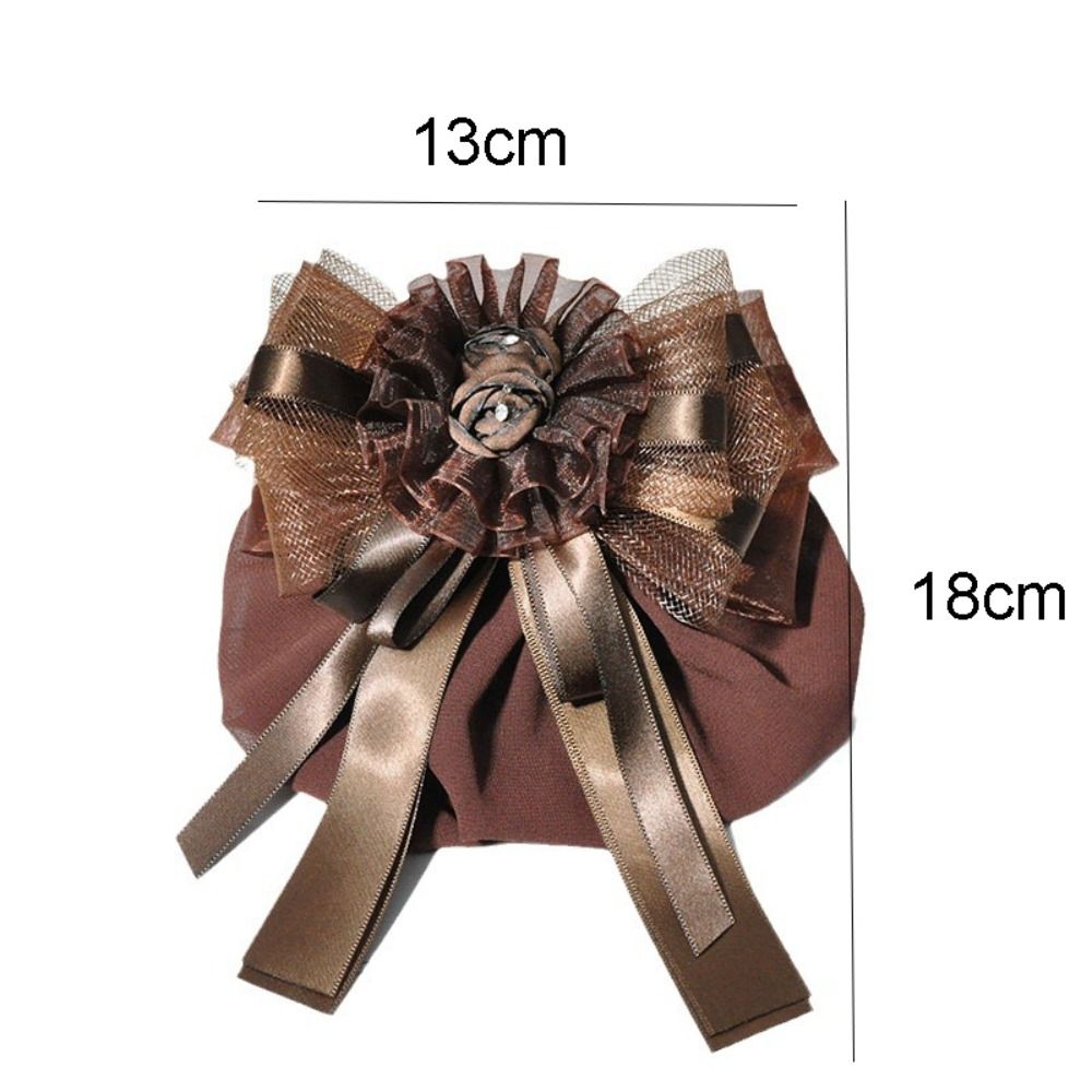 Filet à Cheveux Classique avec Nministériels d Papillon pour Femme et Fille, Accessoire de Mode, Filet à Cheveux de Travail en Dentelle, pour Infirmière, Banque