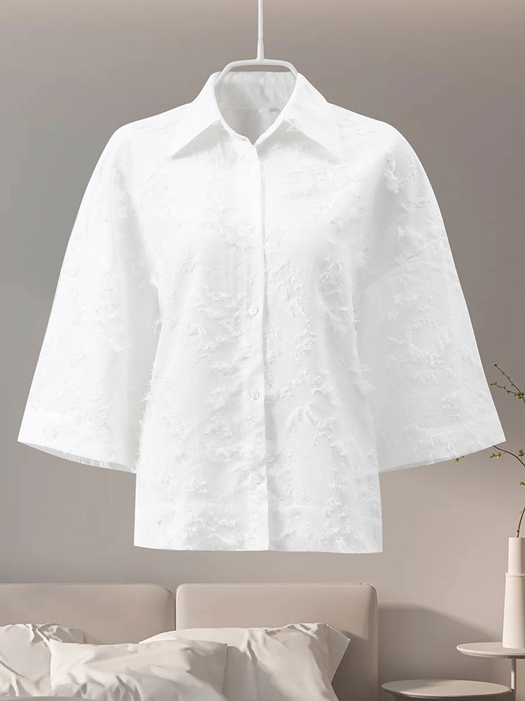 Mode femmes chemise jupe costume à manches longues col rabattu solide dame ensemble 2025 printemps été décontracté 2 pièces ensemble femmes