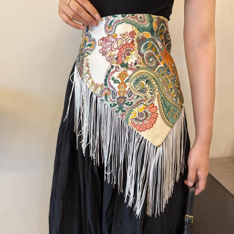 Ceinture large à pampilles rétro pour femmes, ceinture corset à pampilles triangulaires, accessoires de décoration pour chemise, robe et manteau, mode
