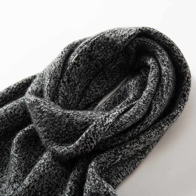 Foulards unisexes en cachemire véritable de haute qualité, écharpe chaude en tricot pour l'extérieur, couleur unie, pour hommes/femmes, 26 couleurs, hiver