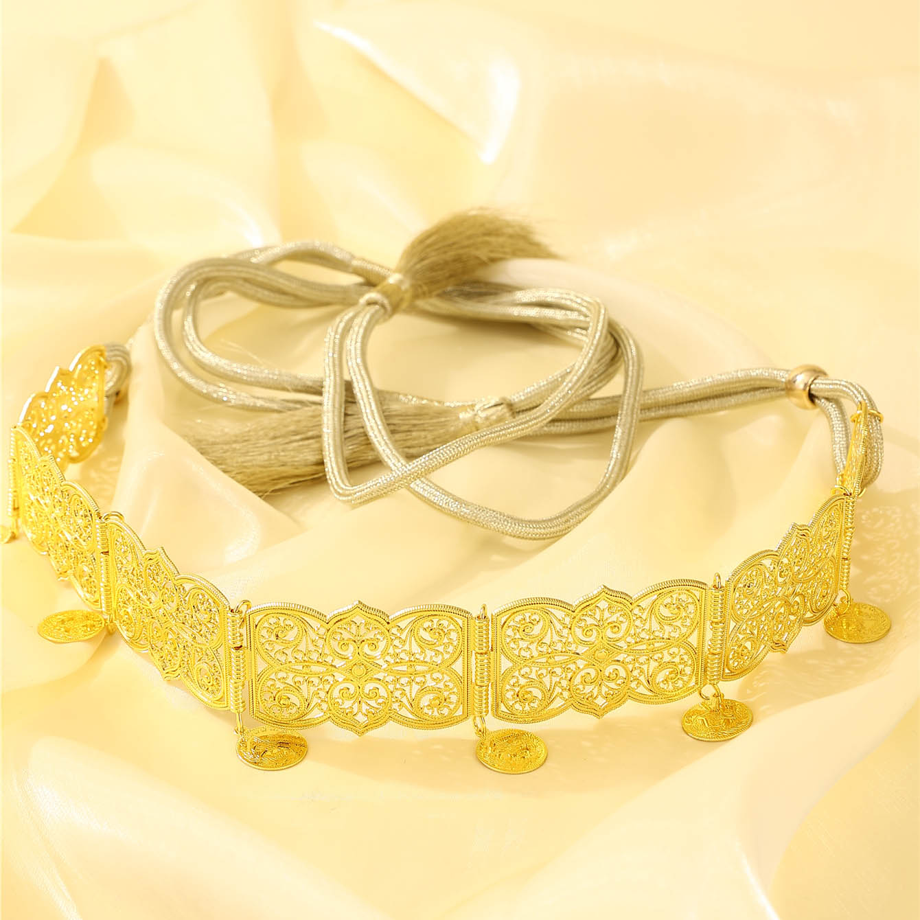 Ceintures de taille pour robe algérienne pour femmes, taille réglable, accessoires de fête de mariée du moyen-orient, cadeaux pour dames