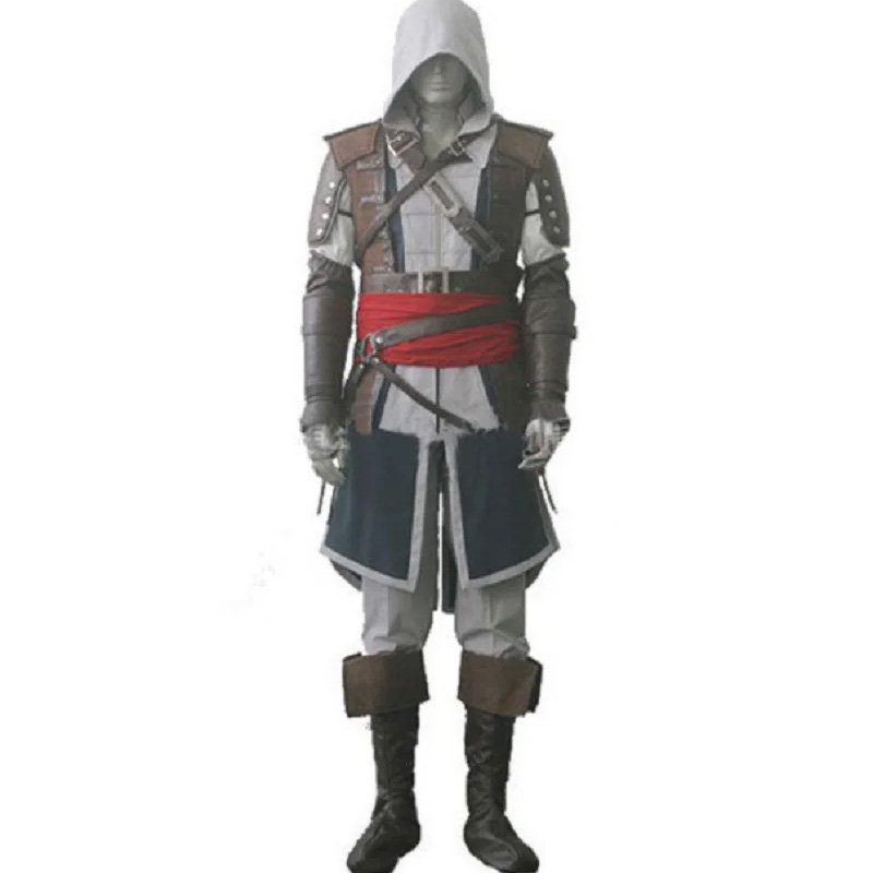 Costume de Cosplay Assassin Game Edward Ezio Arno, tenues d'halloween sur mesure