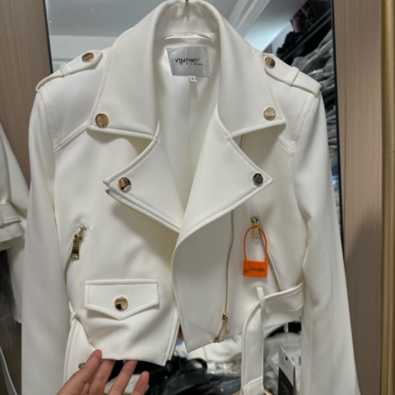 Vestes à fermeture éclair pour femmes, couleur unie, printemps automne, mode coréenne, vêtements d'extérieur courts, streetwear vintage, simple, Chaqueta Mujer