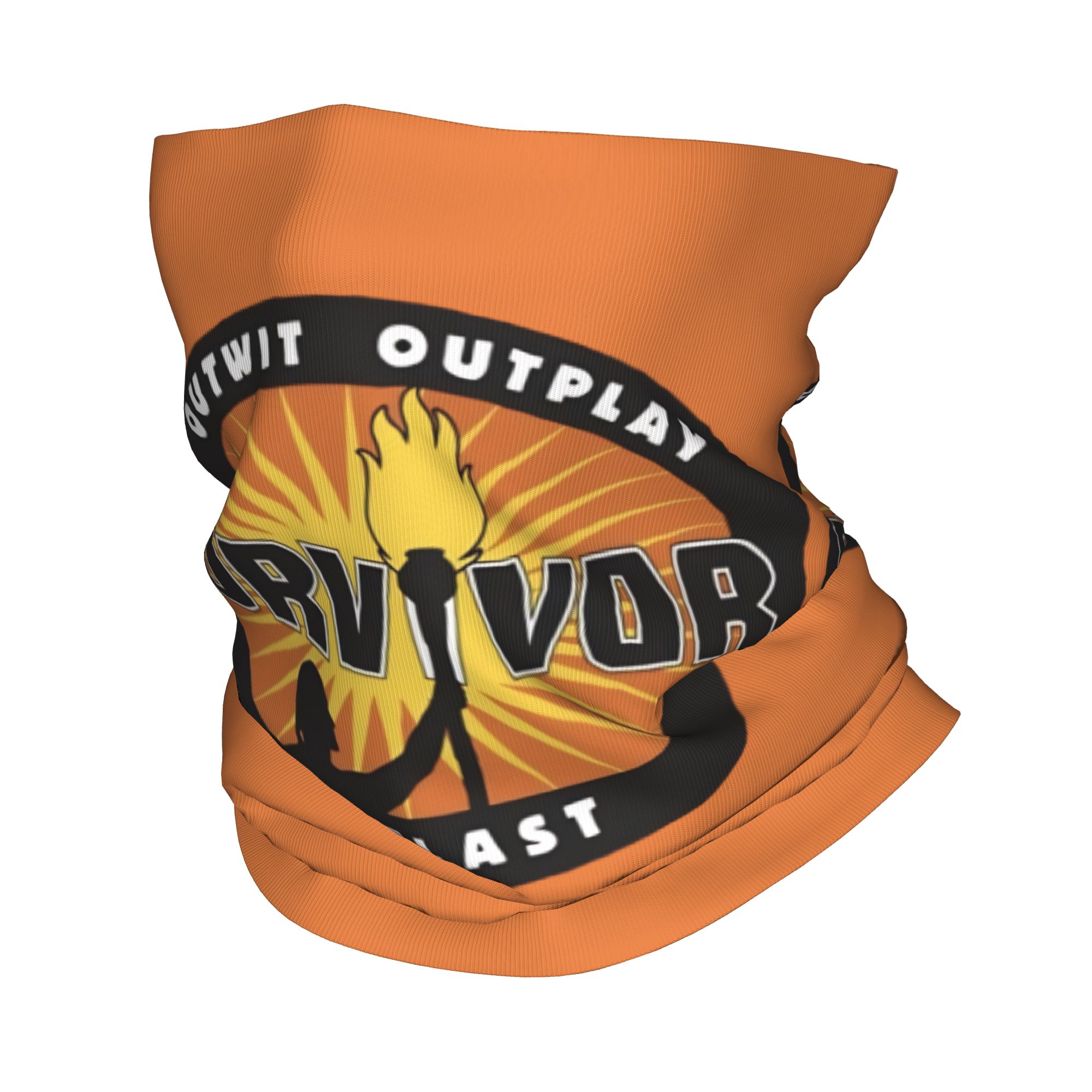 S-Survivors Bandana Neck Gaiter Printed Mask Scarf Multifonctionnel pour le cyclisme, la randonnée, unisexe, respirant pour adultes