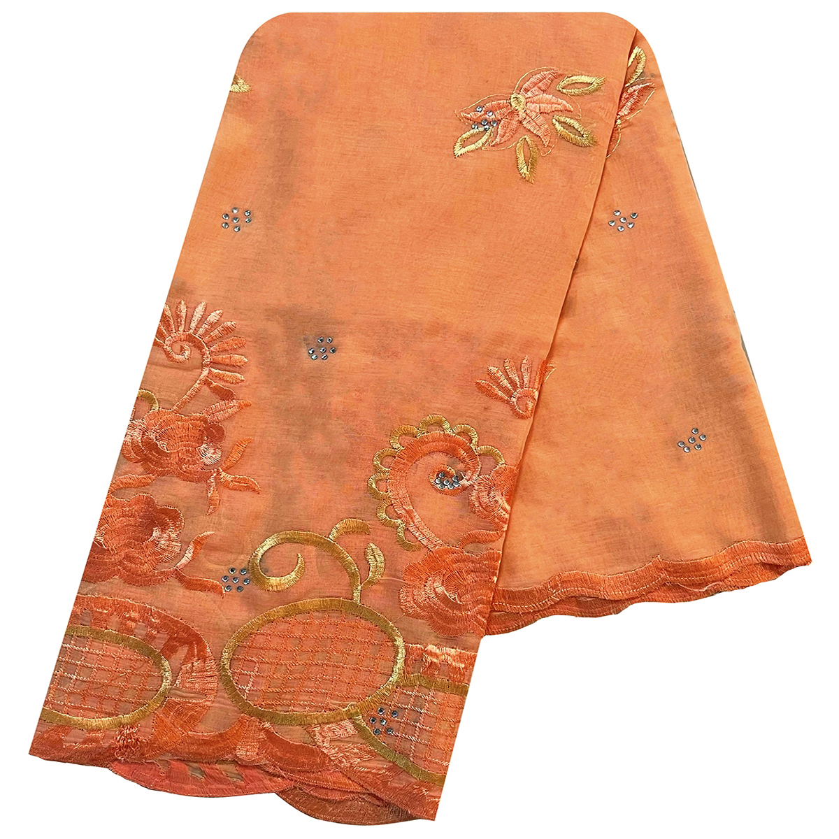 Écharpes pour femmes africaines, mode 20224, Design grand cercle, grande broderie en coton, grande taille, écharpe musulmane pour châles Pashmina, offre spéciale