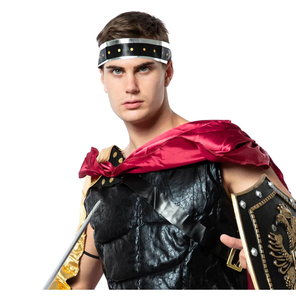 Costume de guerrier romain médiéval pour hommes, Costumes d'halloween, soldat spartiate, gladiateur, tenue de Cosplay, déguisement de fête de carnaval
