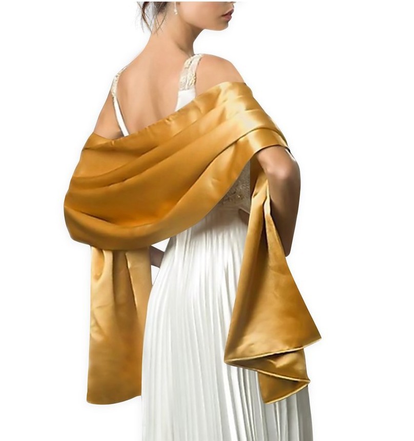 Écharpe européenne et américaine, nouveau modèle 2026, robe assortie, châle long multicolore tendance pour les spectacles, les banquets et les fêtes
