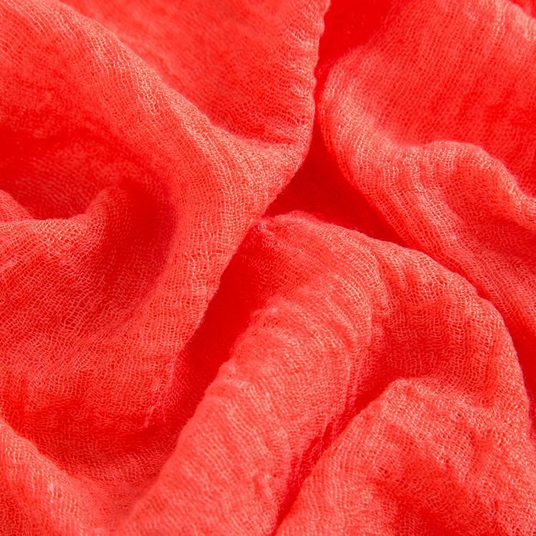 Foulards en coton et lin, nouvelle mode, couleur unie, froissé, cheveux courts, foulards musulmans, fabricants de châle, vente en gros personnalisée