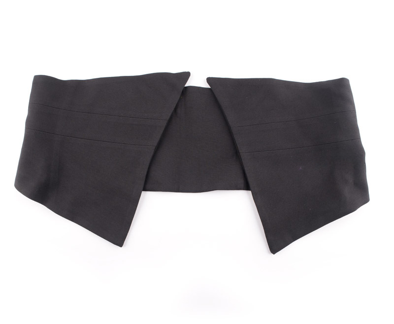 Ceinture large en tissu noir pour femmes, ceintures de smoking, ceinture de manteau féminin, corsets, décoration de l'environnement, mode