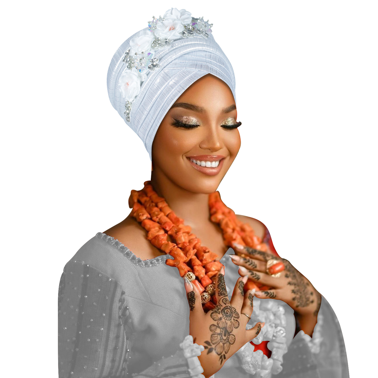 Mode femmes africain Turban casquette dame bandeau Nigeria mariage Auto Gele casque fête couvre-chef chapeaux chapeau tenues