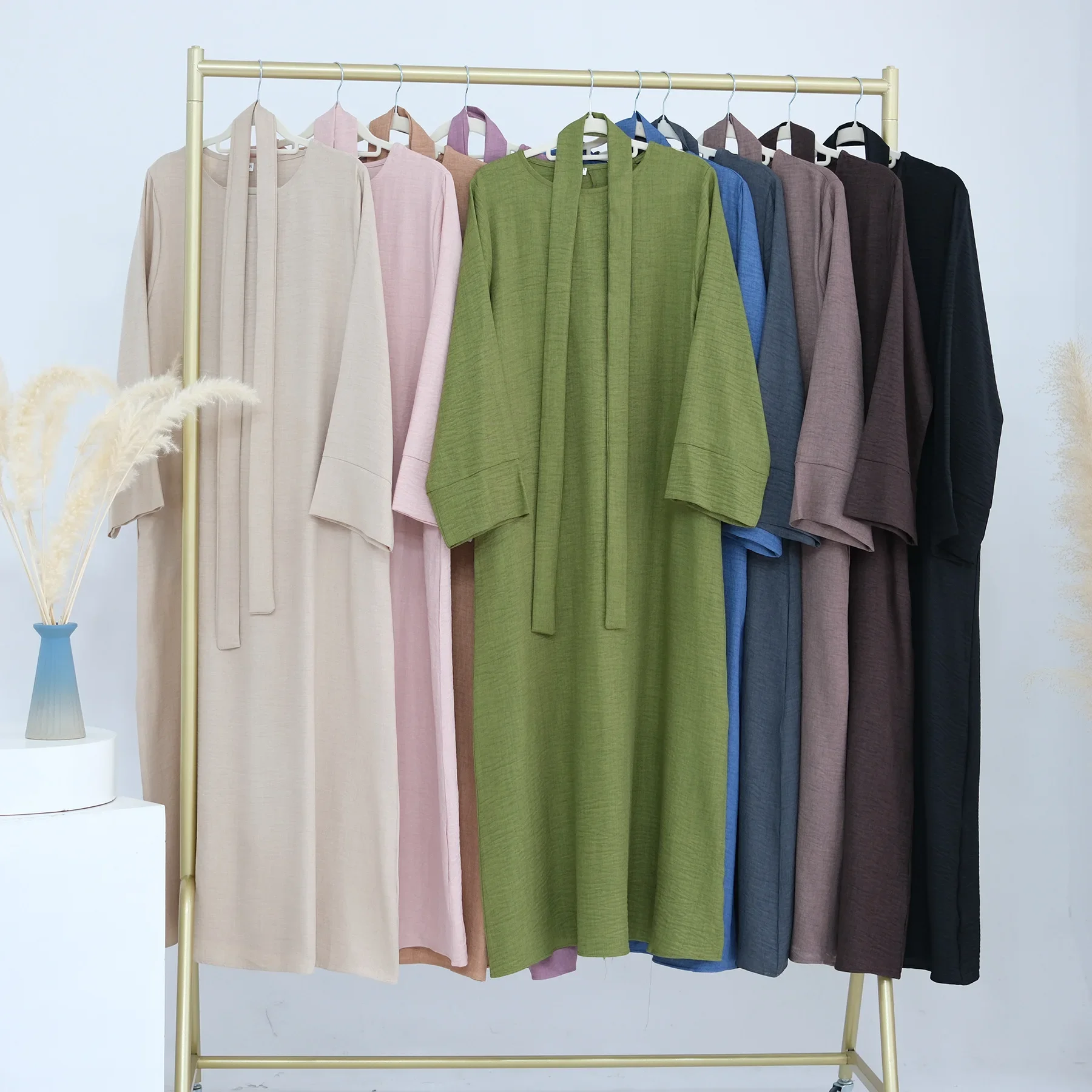 Abaya de prière musulmane pour femmes, robes de soirée du Ramadan, ceintures marocaines, caftan de Dubaï, robe islamique, longue robe arabe éducative, Jalabiya, Eid
