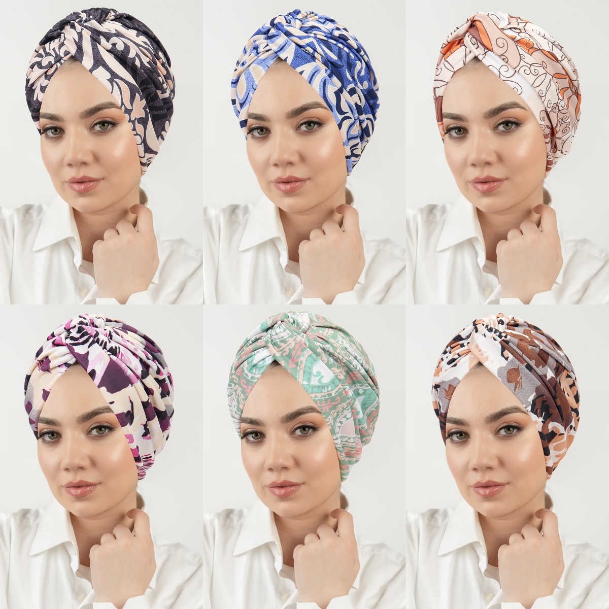 Hijabs musulmans imprimés tendance pour femmes, turbans instantanés, couvre-chefs, bonnets de chimio respirants et doux pour femmes et jeunes filles