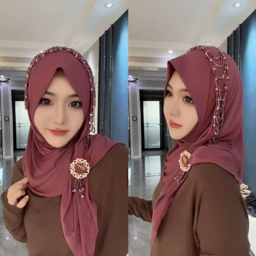 2026 Hijabs musulmans Islam cadeau femmes mode Hijab enveloppes