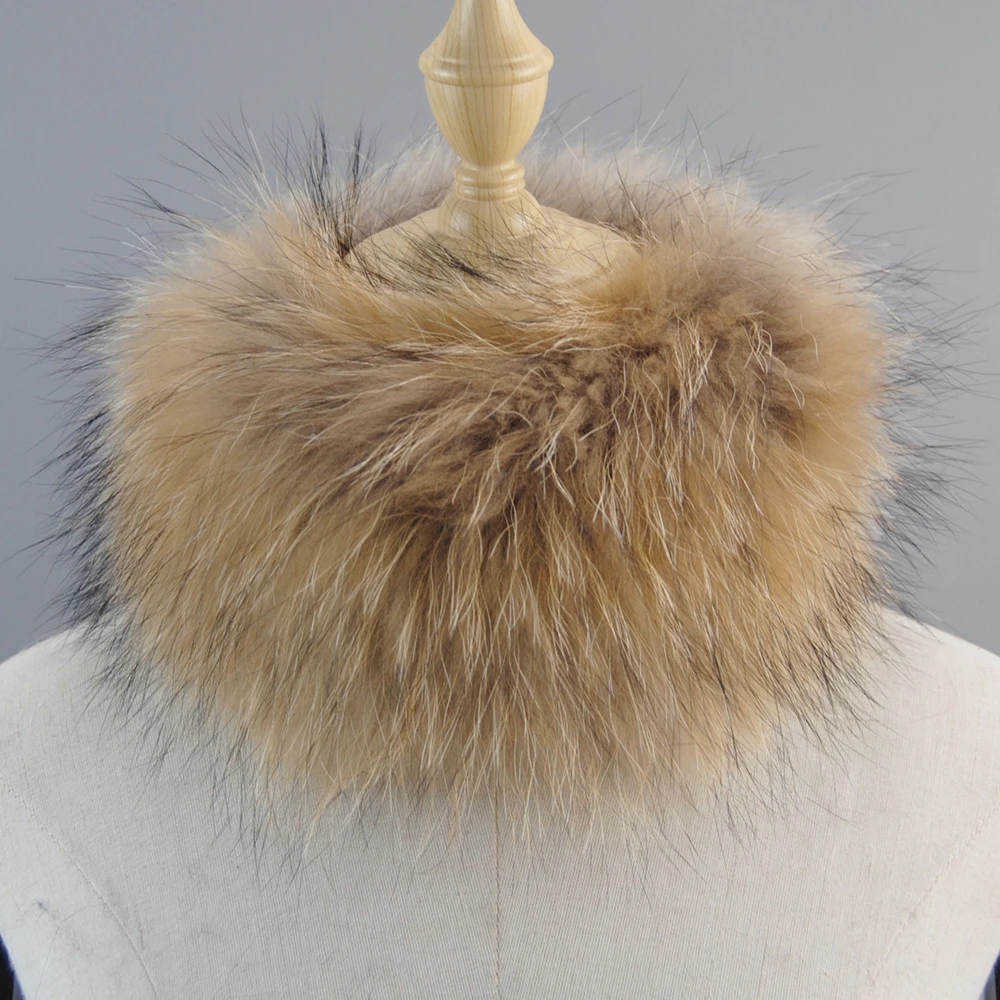 Nouvelle Collection 2026 : Écharpes et Bandeaux en Véritable Fourrure de Renard pour Femme – Luxe Hivernal, Bonne Élasticité, Cache-Cou et Foulards Anneau en Fourrure Naturelle