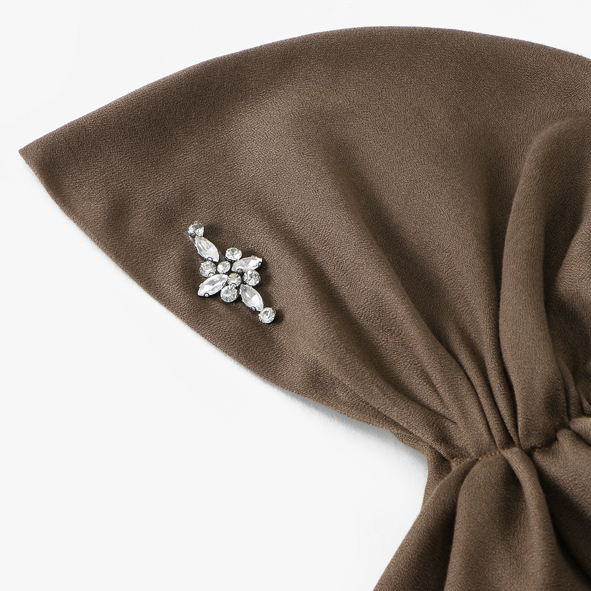 Hijab en coton et lin musulman, tendance, avec strass estampés à chaud, chapeau foulard en coton et lin, doux et agréable pour la peau, couvre-chef