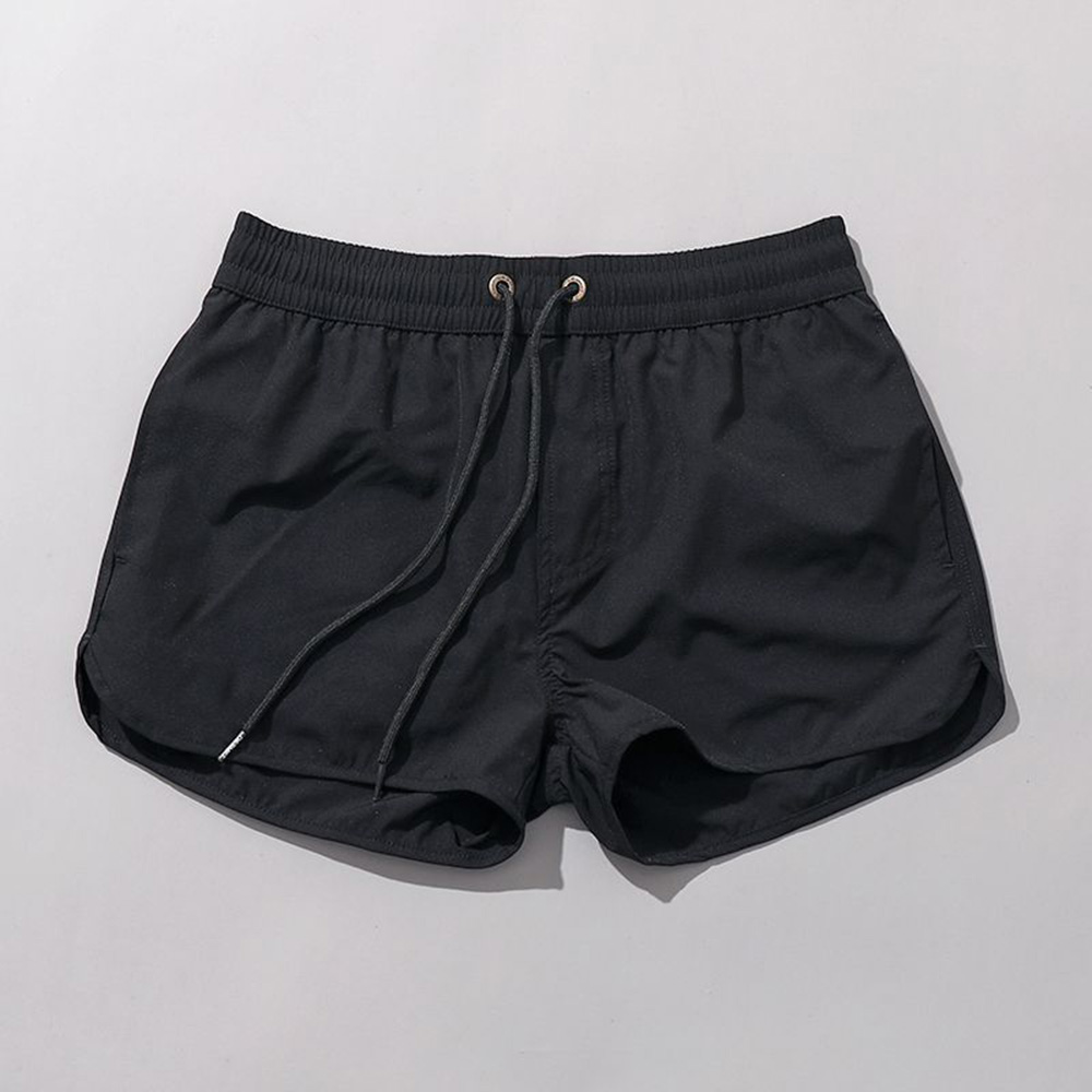 Shorts de sport légers à séchage rapide pour hommes, shorts d'entraînement de gym, shorts de plage de natation en plein air, shorts monochromes, shorts d'été, nouveau, 2024