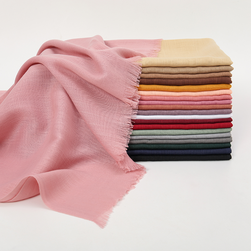 Nouveau bambou coton Hijab écharpe pour femmes solide enveloppement et châles Musulman bandeau islamique Turban bandeau Maxi Foulard Foulard
