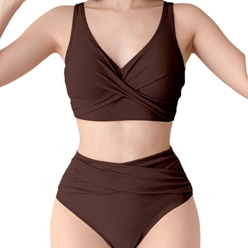 Maillots de bain d'été sexy pour femmes, bikinis push-up, ensemble bikini taille haute pour la plage et la piscine