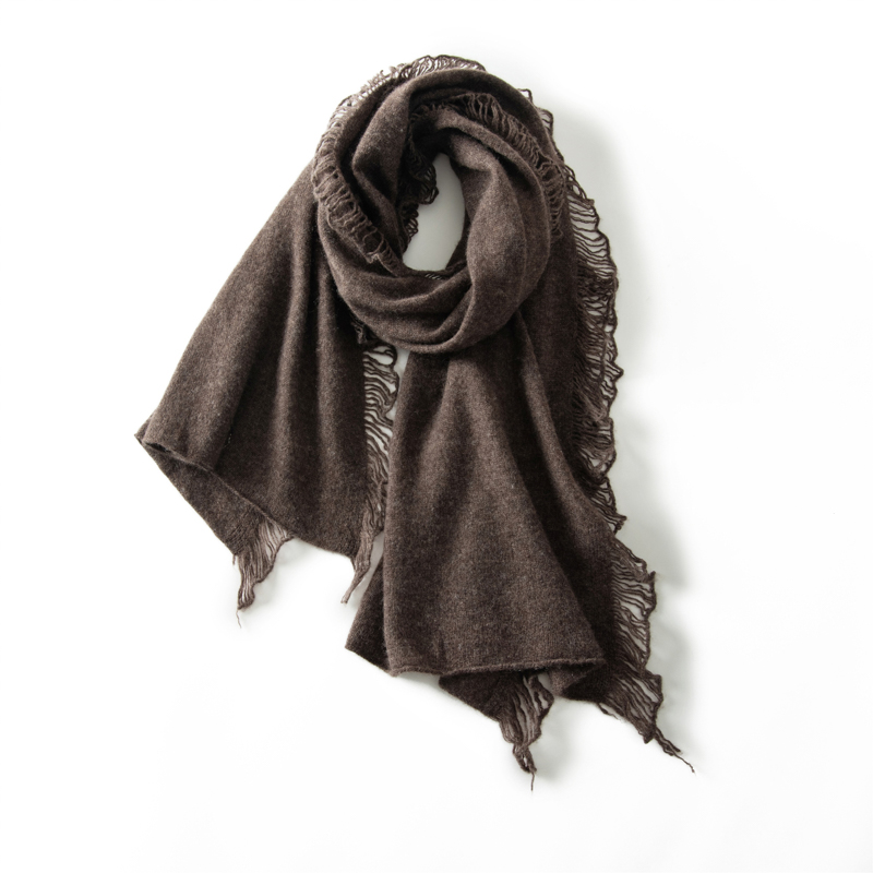 Cinz-Châle 2024 Cachemire pour Femme, Pashmina, Glands, Accessoires Parfaits, Rond, Décontracté, Chaud, Doux, Mode, Tendance, 100%