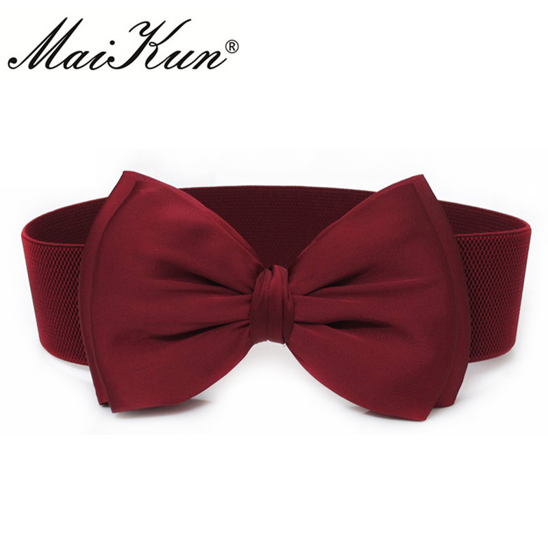 Élastique Bowknot Robes De Mariée Ceintures pour Femme Designer Ceintures Femmes Haute QualityMarriage Accessoires Partie Robe Ceintures
