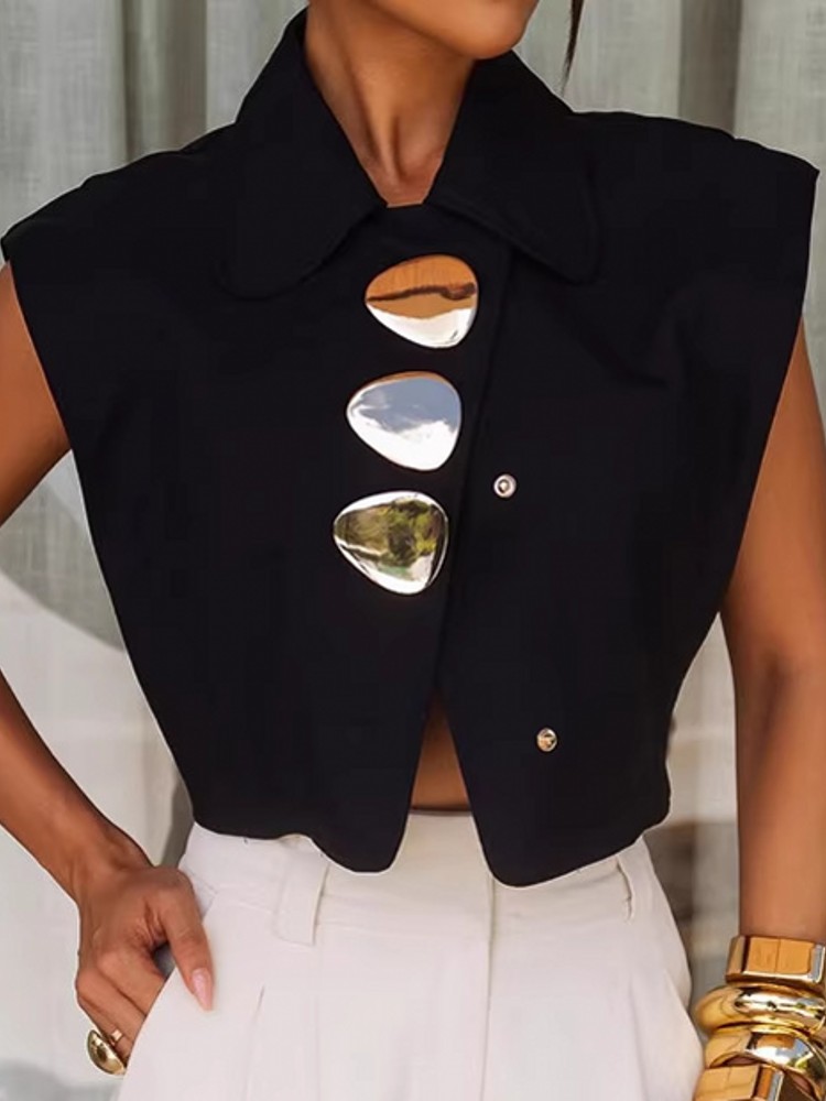 Blouses pour femmes 2026 – Nouvelle collection été-automne – Blouse sans manches élégante pour le bureau – Chemise de travail chic – Blusas Mujer De Moda