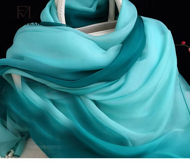 Fimchlorine ah-Foulard rond pour femme, 100% pur injplanchers f, Hangzhou Bandinjana Square planchers ves, Print Presidency Kerchief, Brand 2020