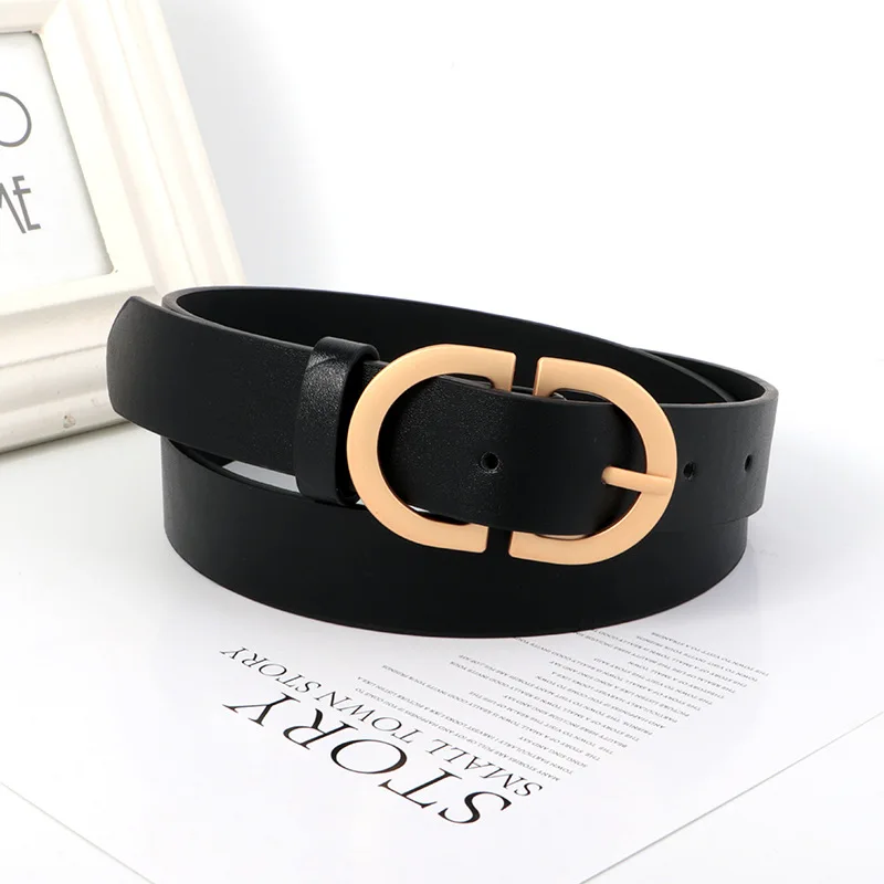 Ceinture de pantalon pour femme ceintures de créateur pour femme mode ceinture noire décontractée femme ceinture pour jeans ceintures dames ceintures de taille CY07