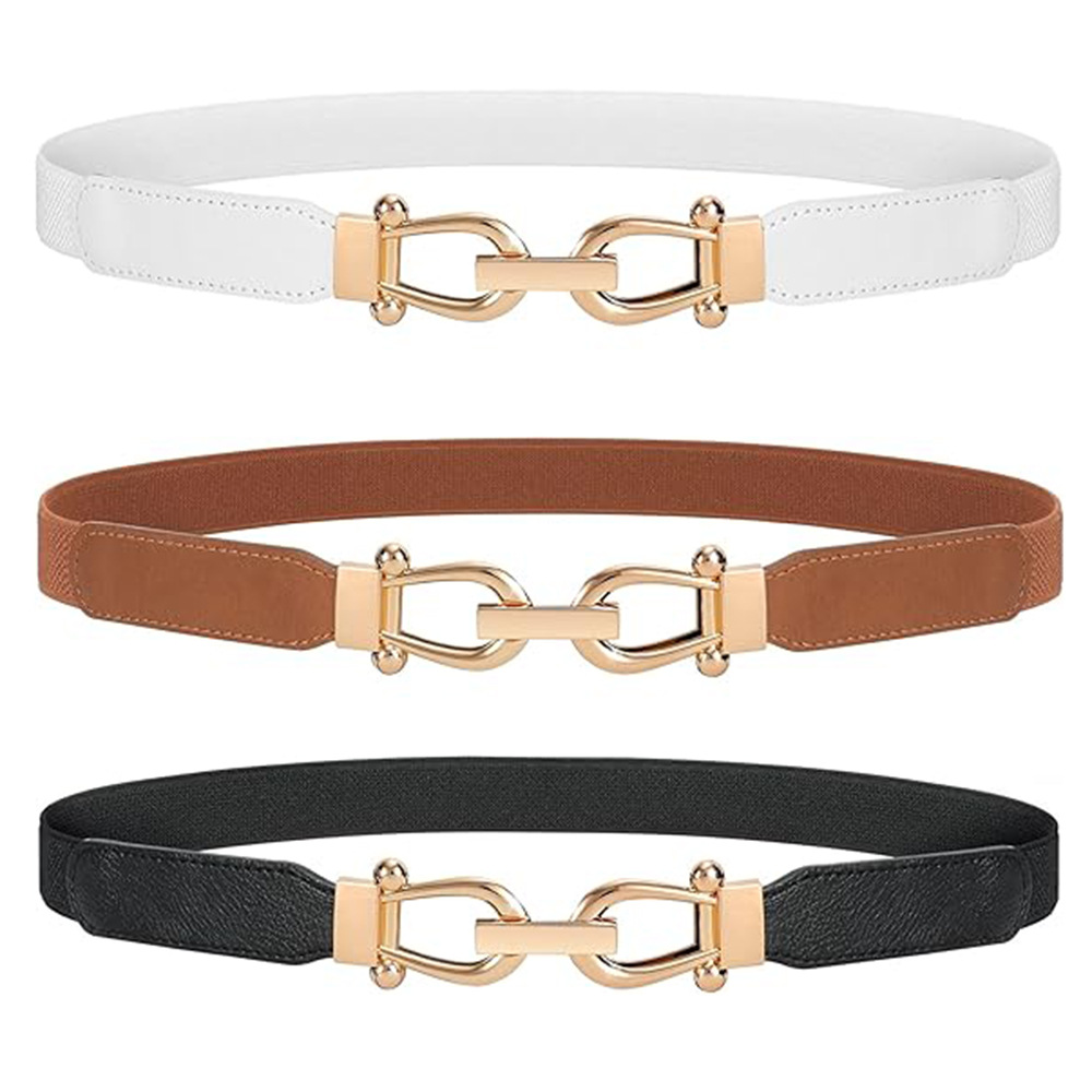 Ceinture rétro pour femme, ceinture élastique de bonne qualité, ceinture noire tendance, ceinture populaire pour robe, ceinture décorative