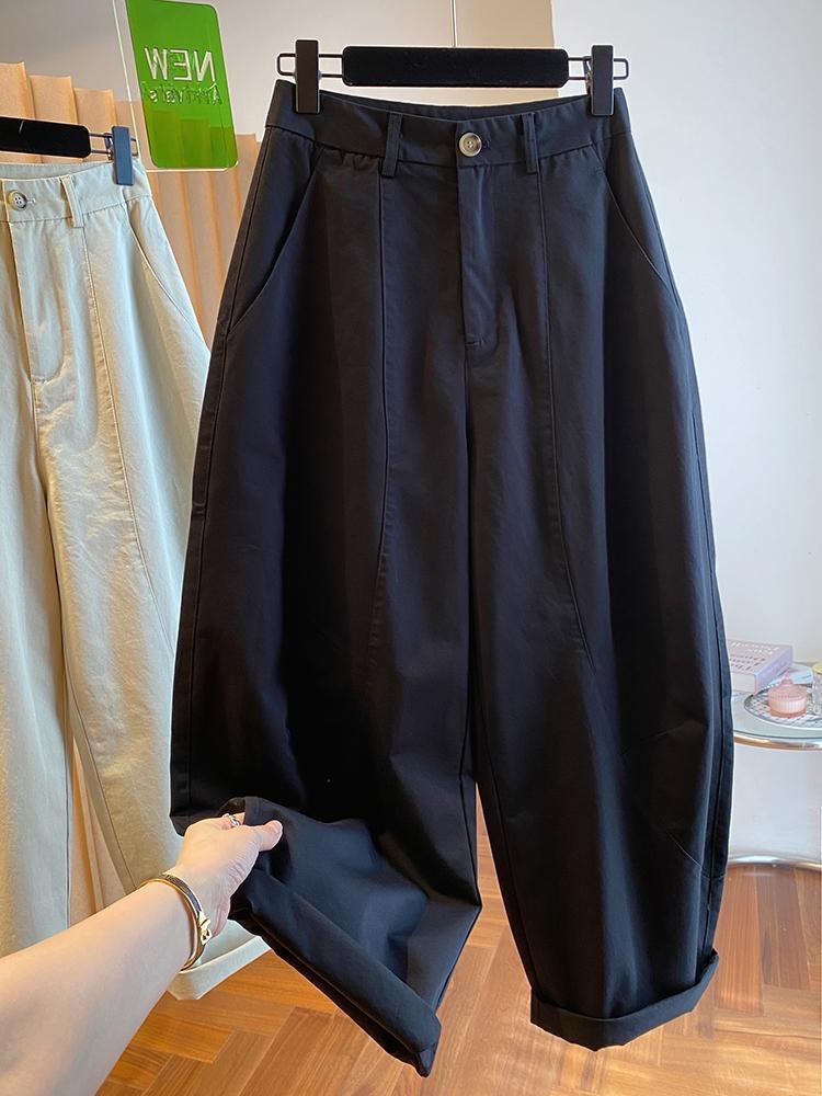 2025 nouvelles femmes pantalons décontractés amples taille haute jambes larges pantalon mode coréenne polyvalent femme costume pantalon droit