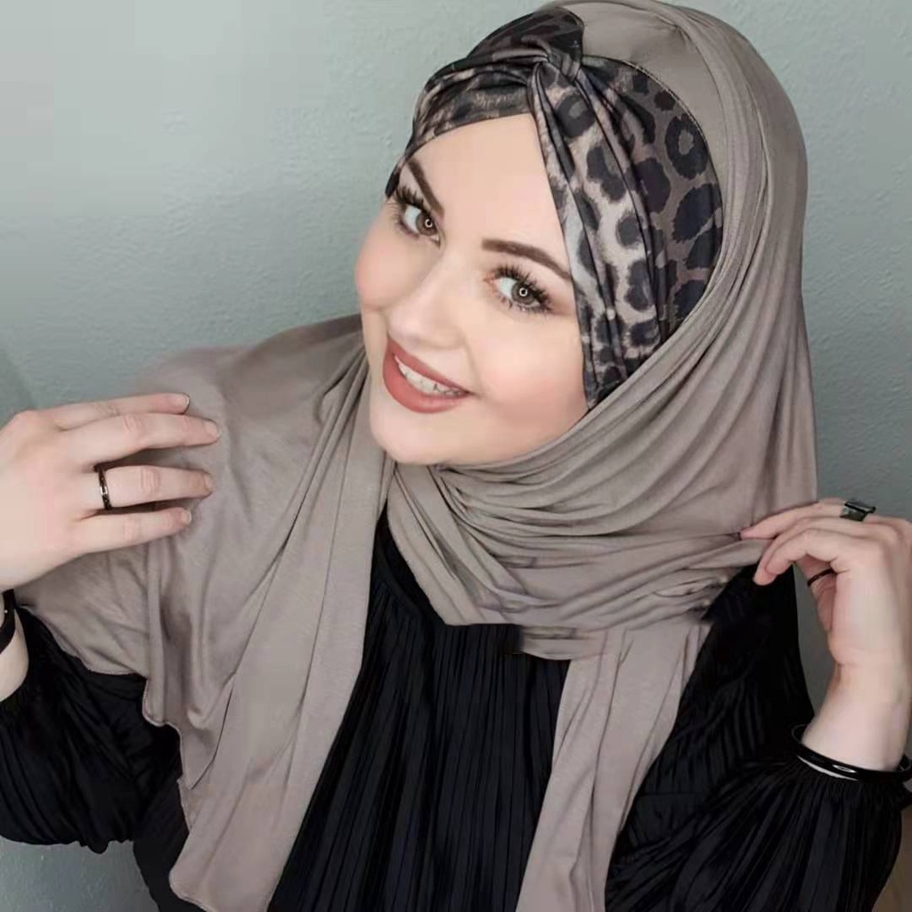 Foulard Modal musulman soie Abaya Hijab maillot islamique Hijabs pour femme Abayas robe Turbans froissé Turban tête arabe instantanée