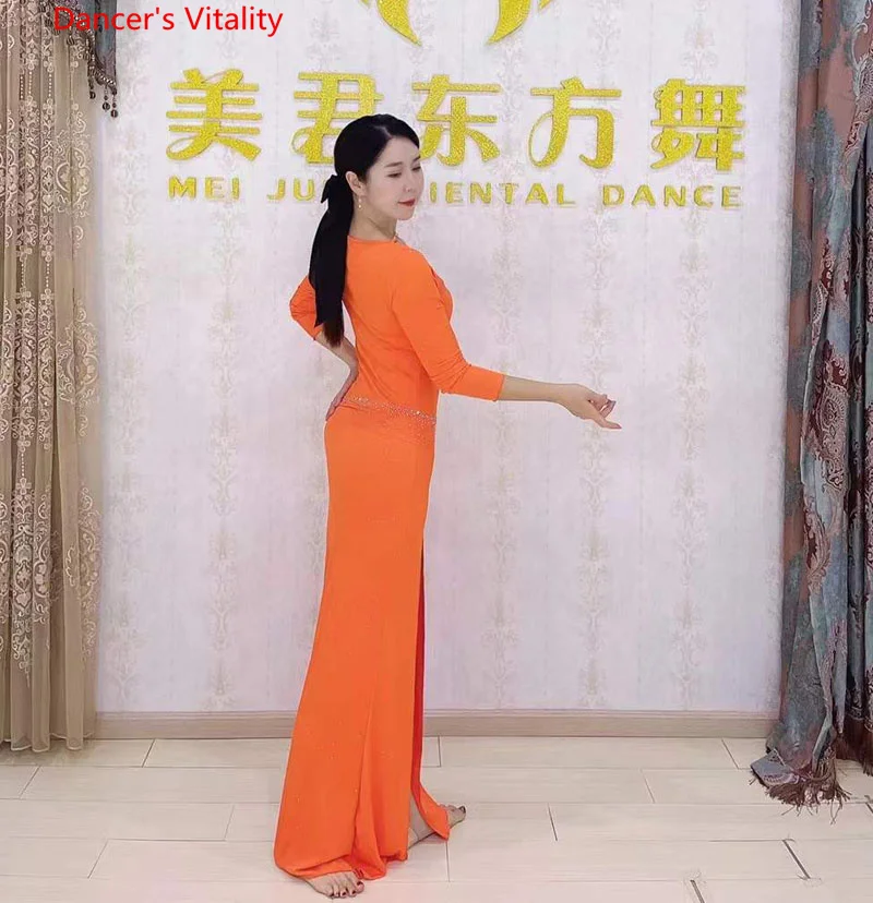 Costumes de danse du ventre pour femmes, robe d'entraînement professionnelle, Robes de danse du ventre personnalisées pour enfants, vêtements de danse orientale