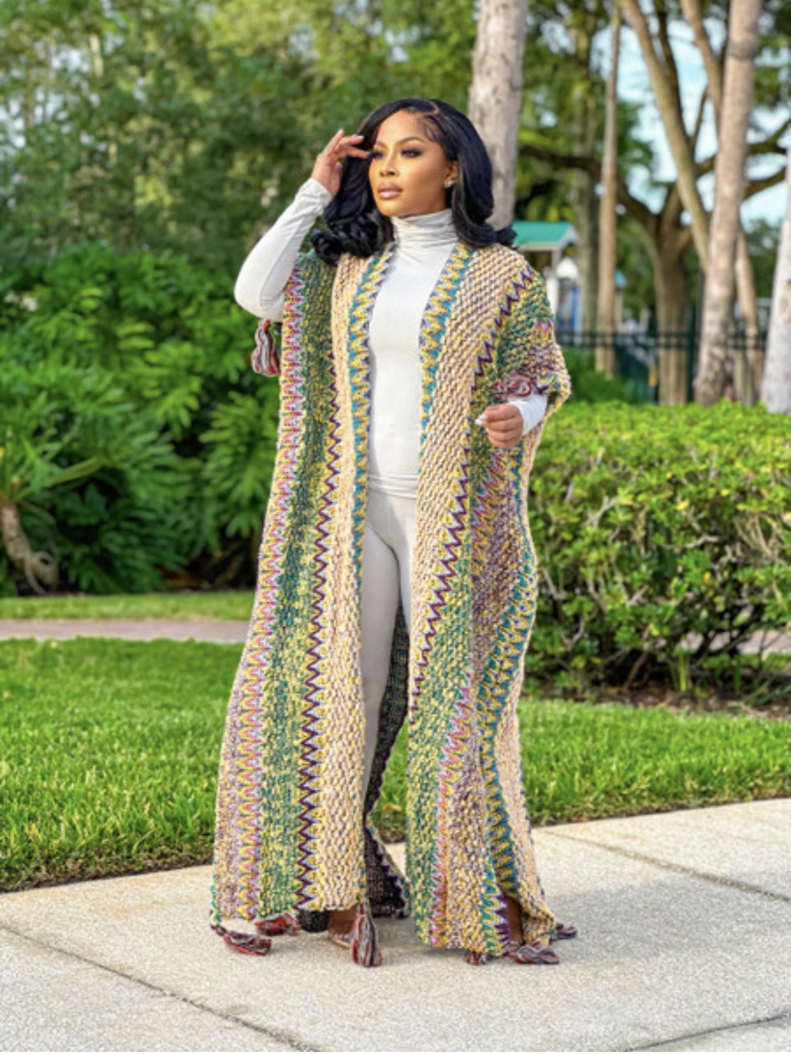 Kimonos surdimensionnés pour femmes africaines, manteau plumeau long, devant ouvert, chaud, pleine longueur, dame sexy, fête d'anniversaire, mode d'hiver