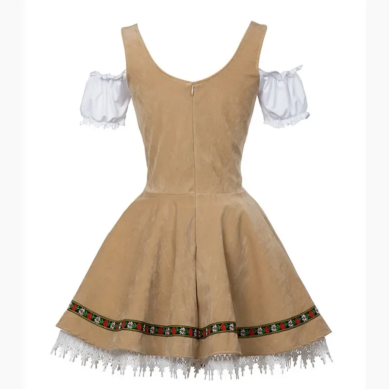 Couples Oktoberfest Costume défilé taverne barman serveuse tenue Cosplay Halloween carnaval fête déguisement