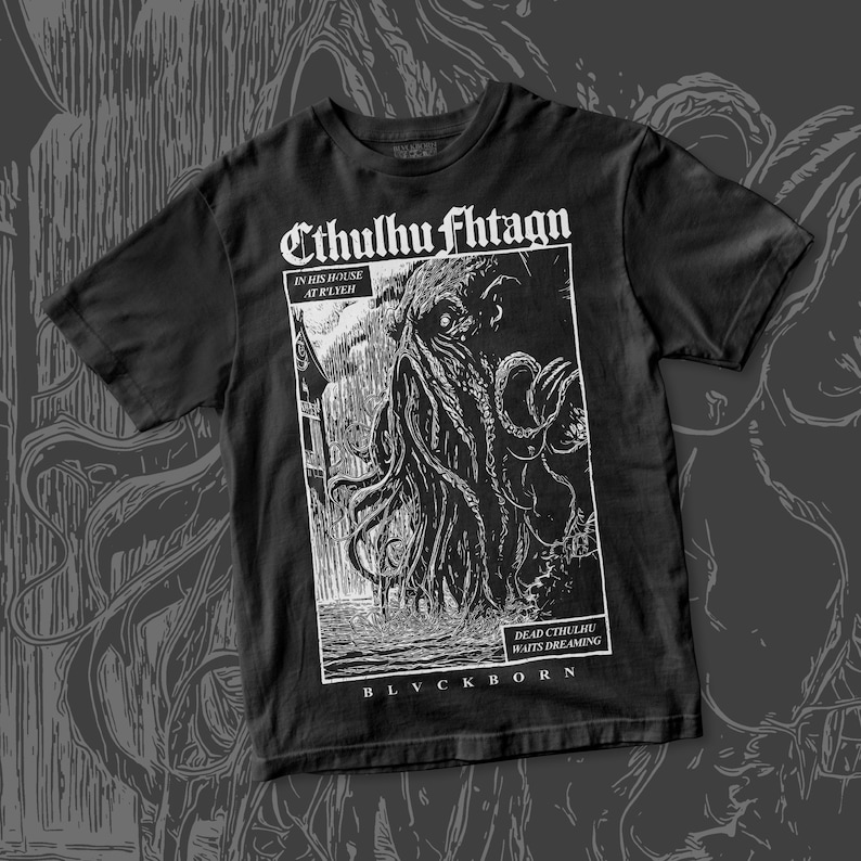 Chemise en coton, Cthulhu Fhtagn