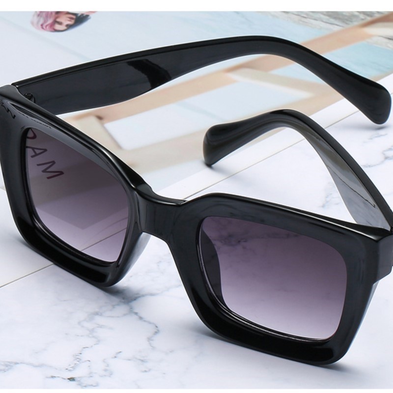 Lunettes de soleil carrées vintage pour femmes et hommes 2026 – Design rétro tendance de marque – Lunettes de soleil uniques et populaires pour femme – Protection UV400