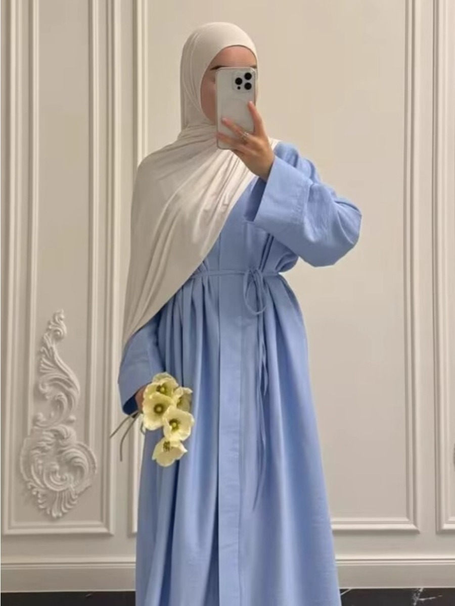 Ensemble musulman 2 pièces pour femmes, chemisier Abaya, Cardigan Long, chemise, pantalon à jambes larges, Costume Ramadan marocain dubaï, Ensemble islamique, tenues arabes
