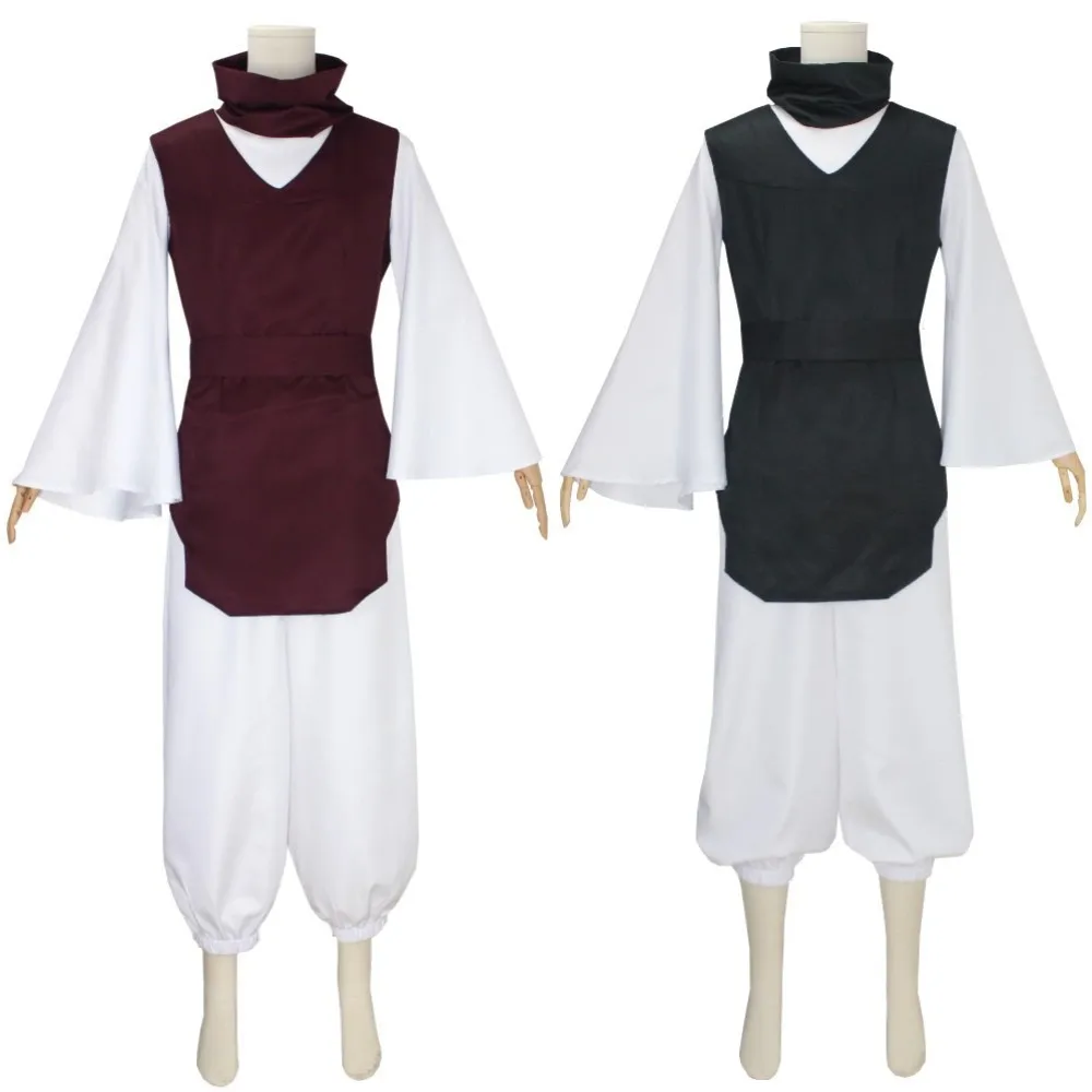 Costume de cosplay Anime Choso avec gilet, cache-cou, ceinture, pantalon élastique blanc, tenues kimono Choso pour Halloween et Comic Con