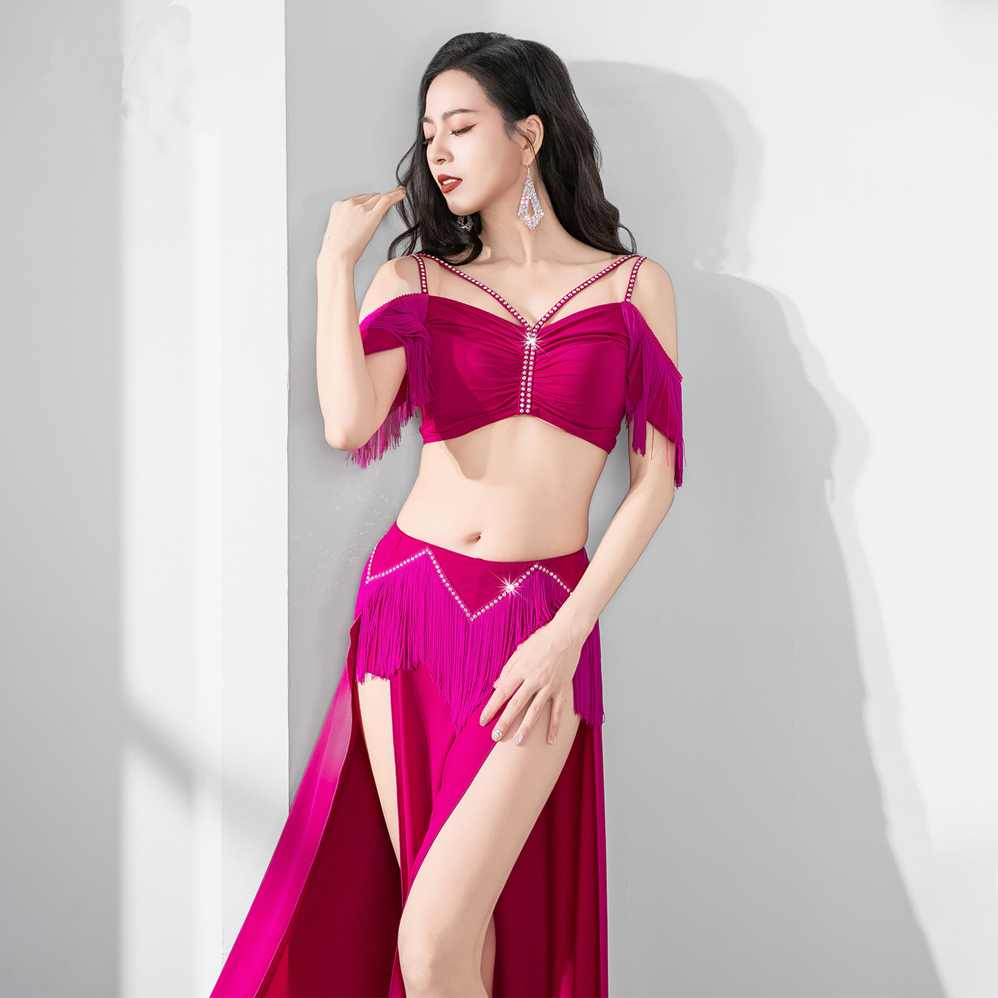 Danse Du Ventre Deguisement Femme Costume Danse Orientale Femme Deguisement Jupe Longue Costume Danse Orientale Femme fille adulte dance oriental robe indienne saree sari indien tenue déguisement adullte chinoise jupes