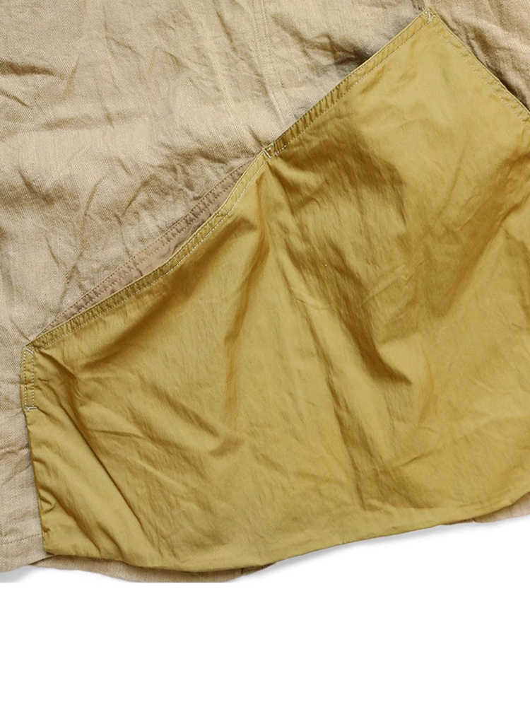 Nouvelle veste chemise décontractée japonaise KAPITAL 23AW à blocs de couleur, col à revers, coupe ample, en coton, à manches longues pour homme