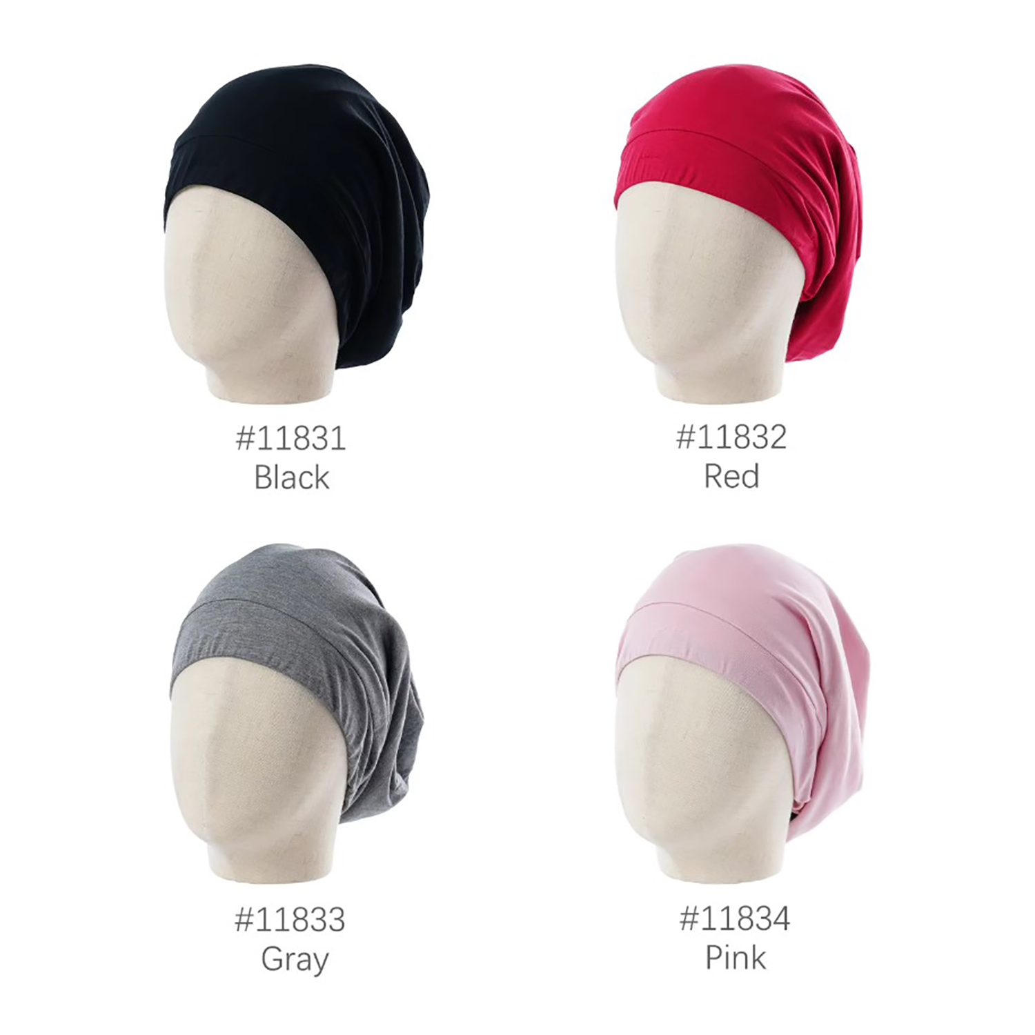 Bonnet de cheveux doublé en Satin pour femmes et hommes, en coton de bambou, élastique, Bonnet de nuit, Skullies en soie, couvre-chef pour cheveux bouclés