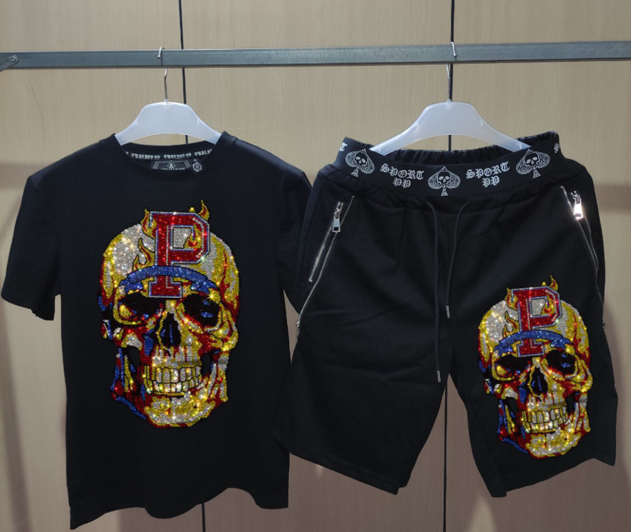 Ensemble de survêtement pour hommes, vêtements de créateur, survêtement à manches courtes pour hommes, tenue décontractée pour hommes