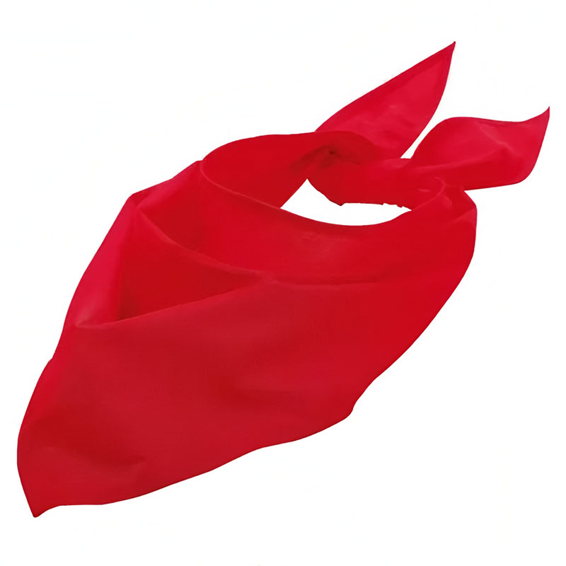 Écharpe triangulaire Simple 100% coton avec Logo imprimé personnalisé pour hommes et femmes, col de Sport, vente en gros