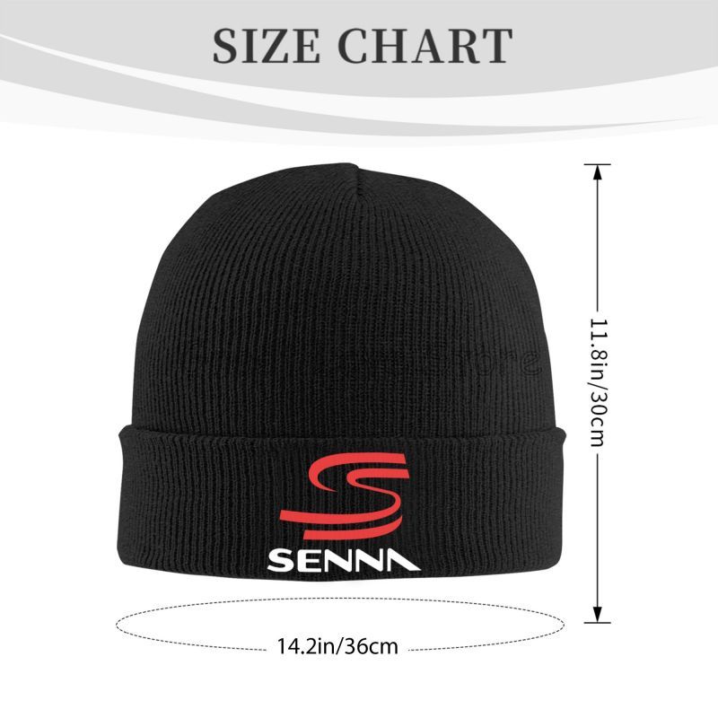 Ayrton Senna imprimer Bonnet chapeaux hommes femmes à la mode en plein air Skullies bonnets automne hiver modèle chaud tête Wrap casquettes