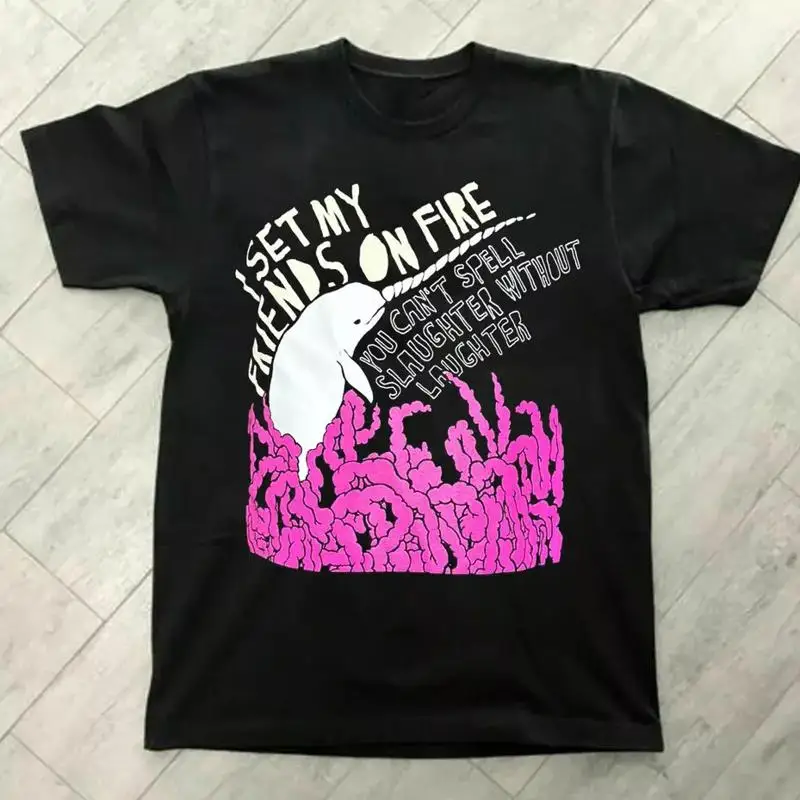 T-shirt I Set My Friends On Fire Band You Can't Spell, taille S 5Xl